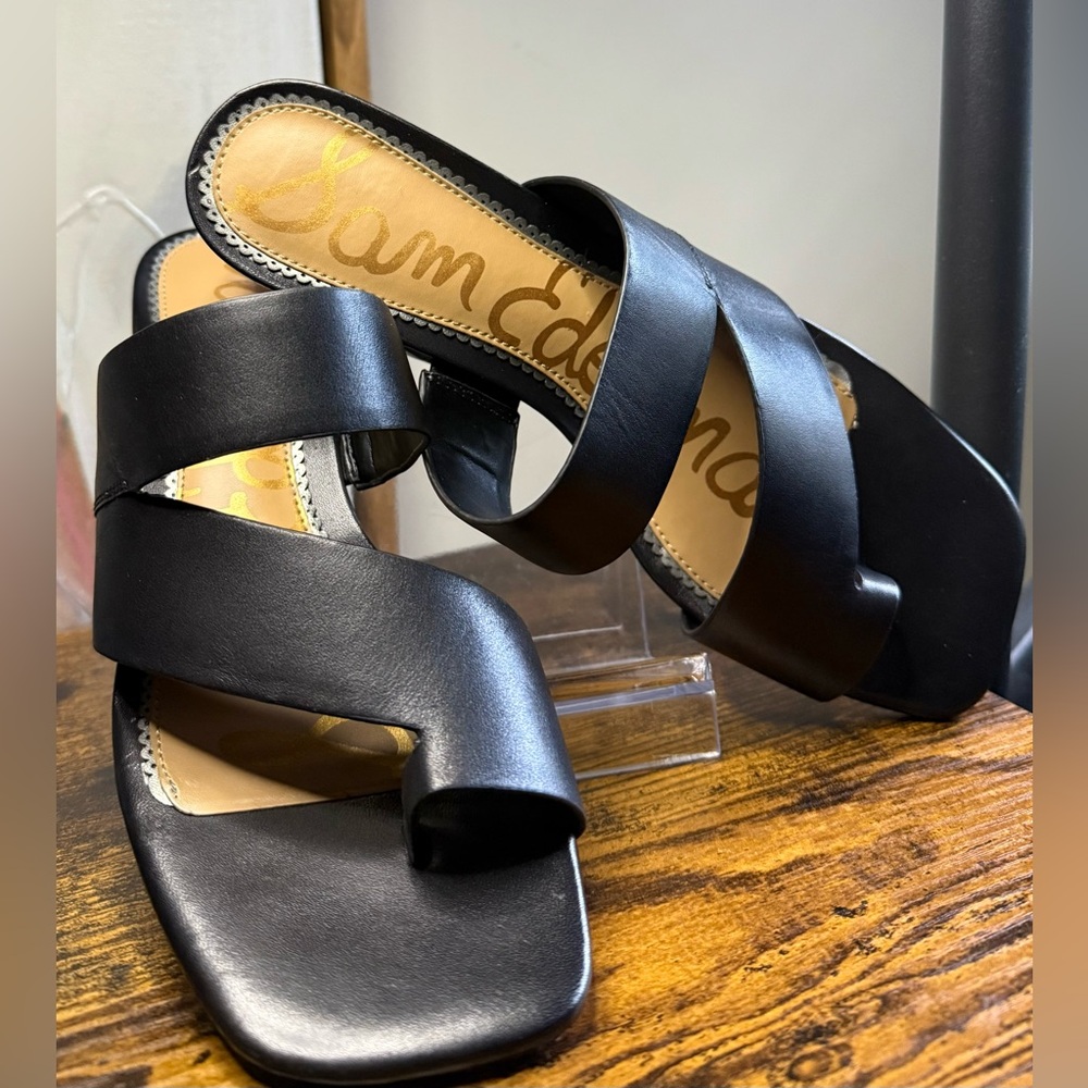 Sam Edelman Black Women's Sandals - Picture 2 of 5